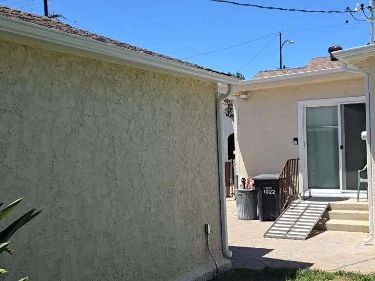 Professional gutter installation project in Hawthorne, CA
