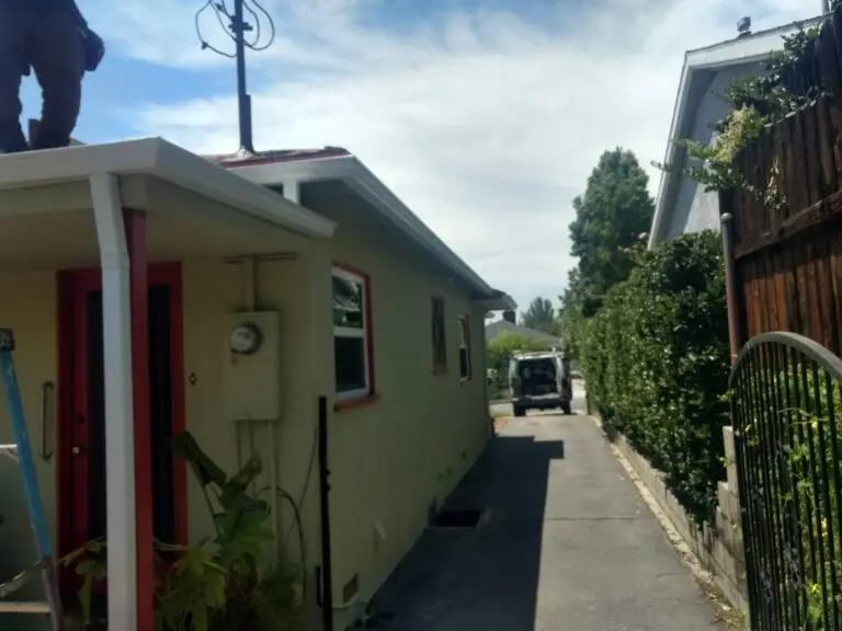 Rain Gutters Montebello 4 Seamless gutter system installed in Montebello, CA