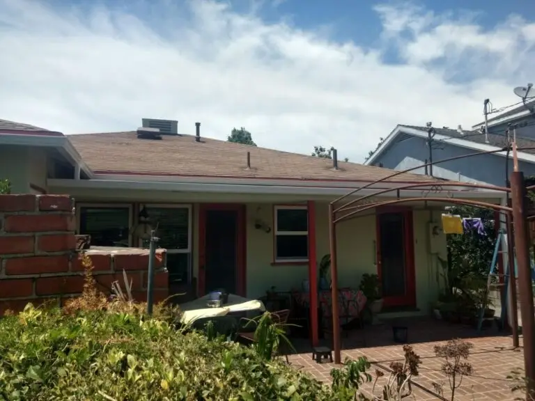 Rain Gutters Montebello 2 Seamless rain gutter installation in Montebello, CA