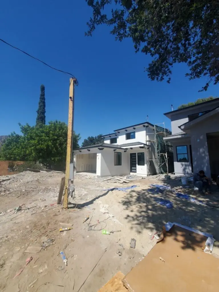 Seamless gutter system installed in Van Nuys, CA