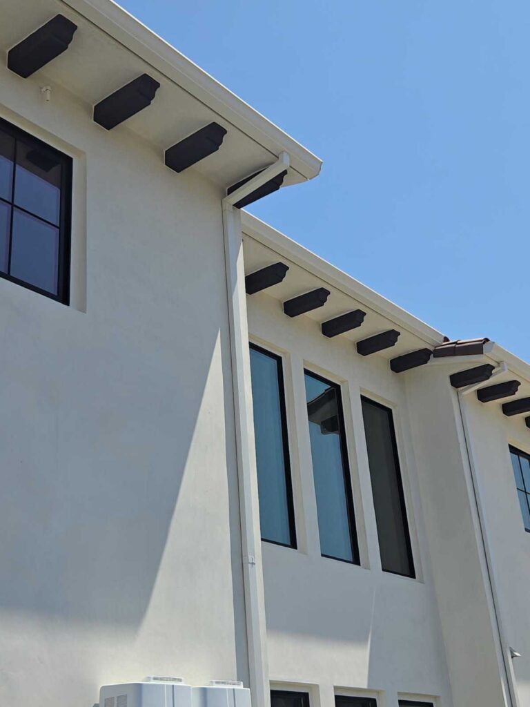 Rain Gutters Stevenson Ranch 9 Custom rain gutters installed in Stevenson Ranch, CA