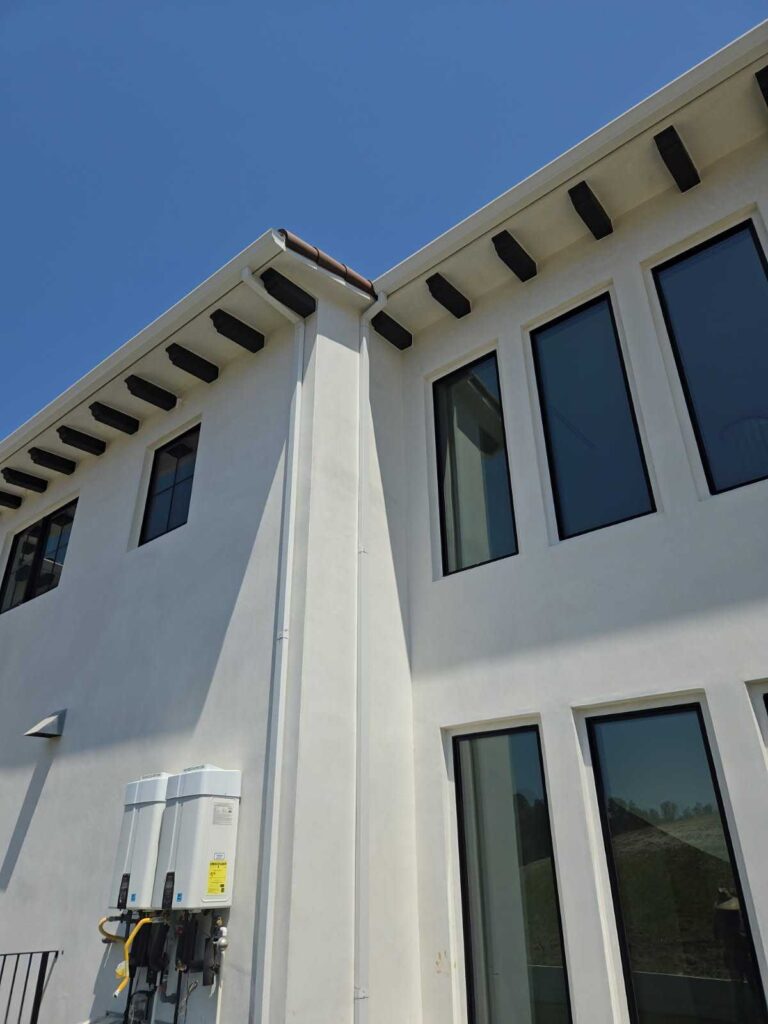 Rain Gutters Stevenson Ranch 10 Professional gutter installation project in Stevenson Ranch, CA