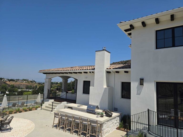 Rain Gutters Stevenson Ranch 29 Seamless rain gutter installation in Stevenson Ranch, CA
