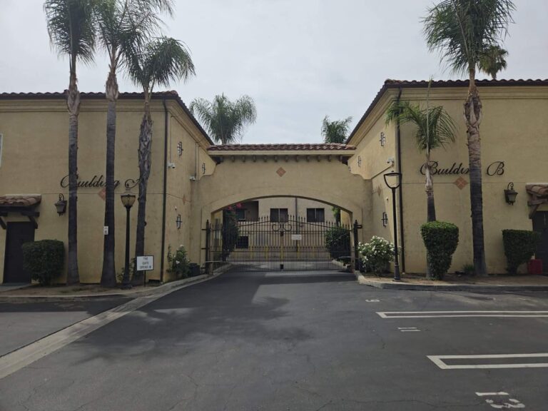 Rain gutter replacement project in Woodland Hills, CA
