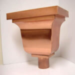 #4 Rain Gutter Leader Head