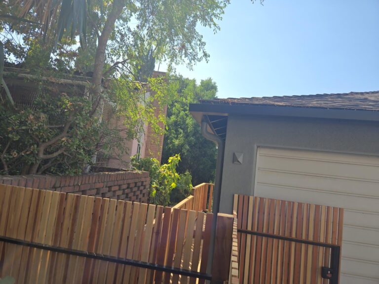 Rain gutters Encino, CA — seamless installation project photo 12