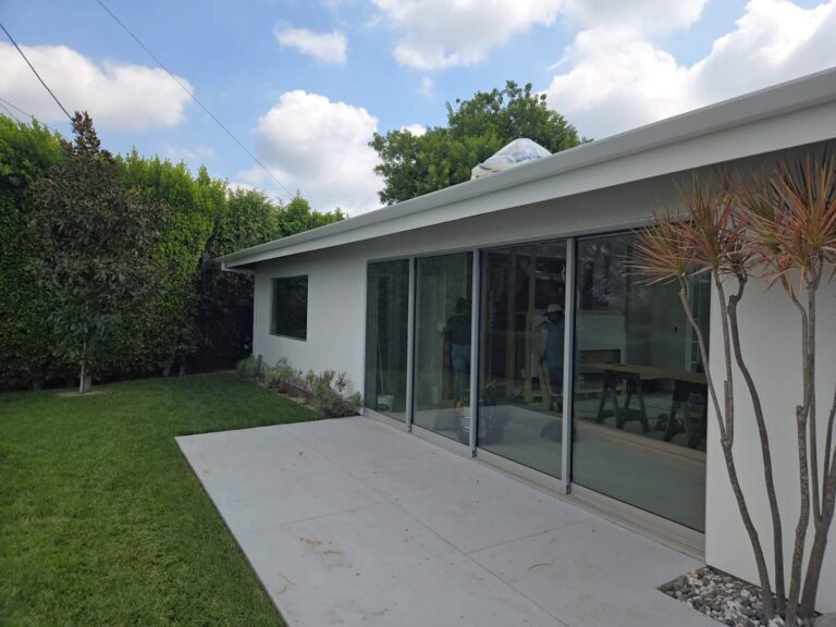 Custom rain gutters installed in Santa Clarita, CA