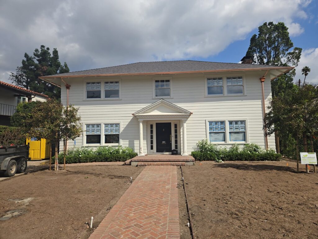 Professional gutter installation project in Agoura, CA