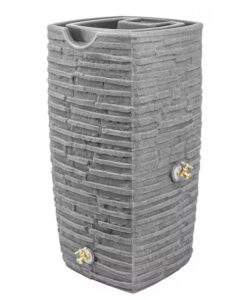 Impressions Riverwalk 50 Gal - Dark Granite Rain Barrel