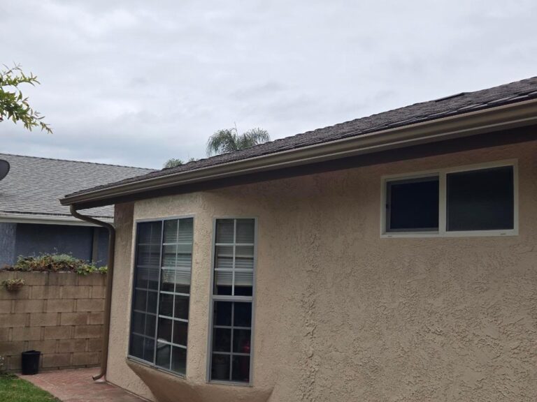 Custom rain gutters installed in San Marino, CA