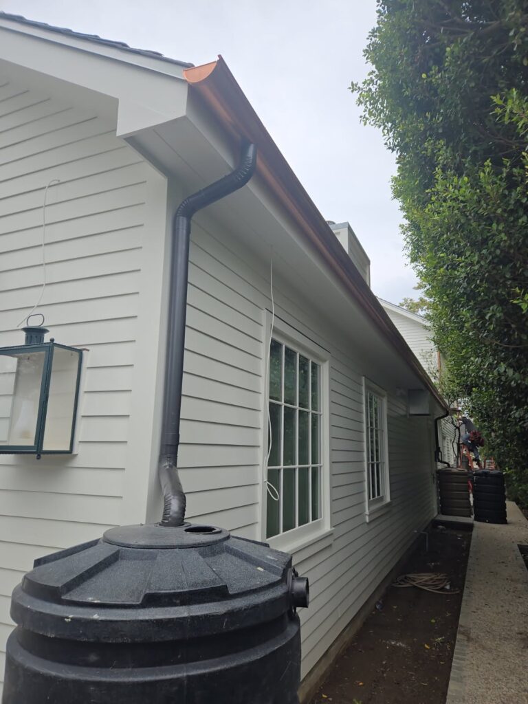 Rain gutters Laguna Hills, CA — seamless installation project photo 5