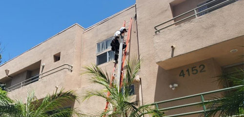 Commercial rain gutters project #2 - RainAway