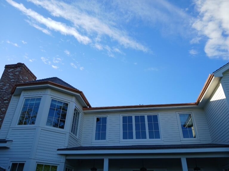 Rain gutters Tujunga, CA — seamless installation project photo 2